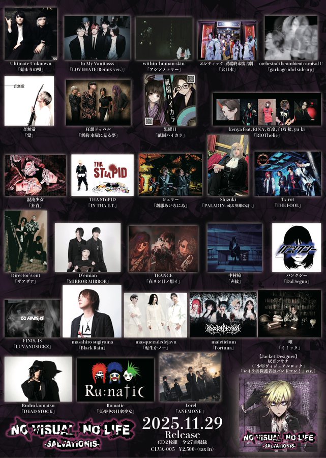 画像3: NO VISUAL, NO LIFE〜SALVATIONIS〜 (第5弾)　　